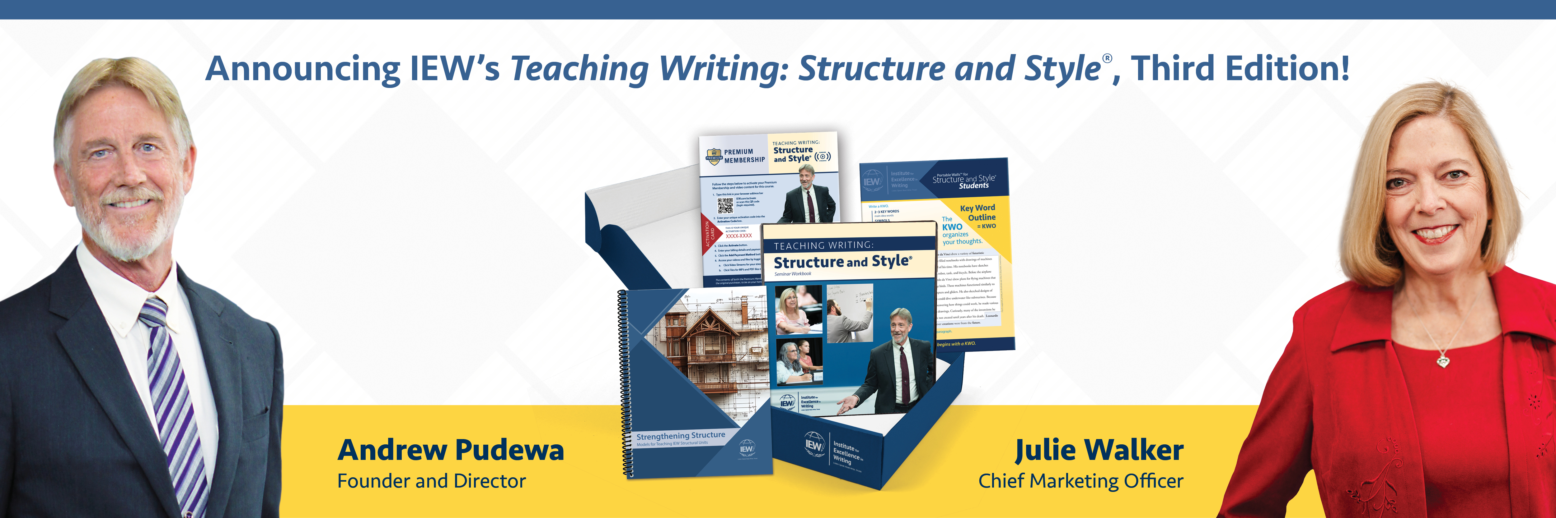 Announcing IEW's Teaching Writing: Structure and Style, Third Edition!